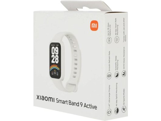 Фитнес-браслет XIAOMI SMART BAND 9 ACTIVE BEIGE WHITE